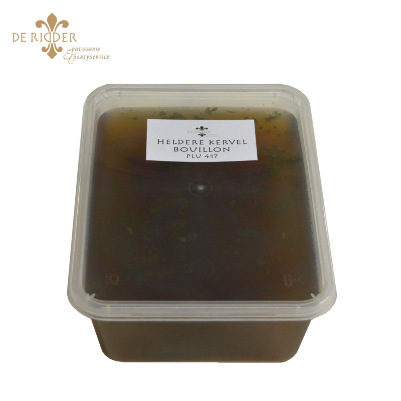 Heldere Kervel Bouillon