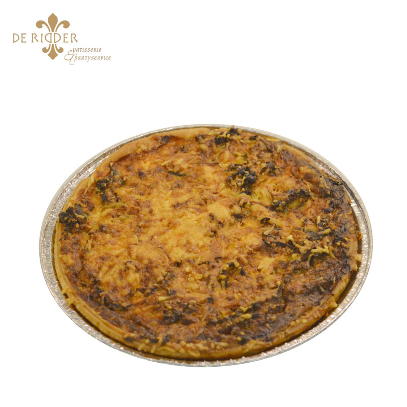 Quiche met spek en prei