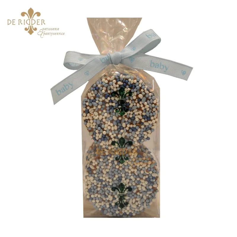 Geboorte Flikjes Blauw  (140 gram)