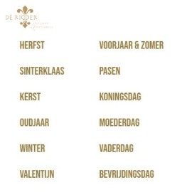 Taart voor feestdagen bestellen 't Gooi | Wijdemeren | Kerst | Pasen | Blaricum | Hilversum | Naarden | Huizen |